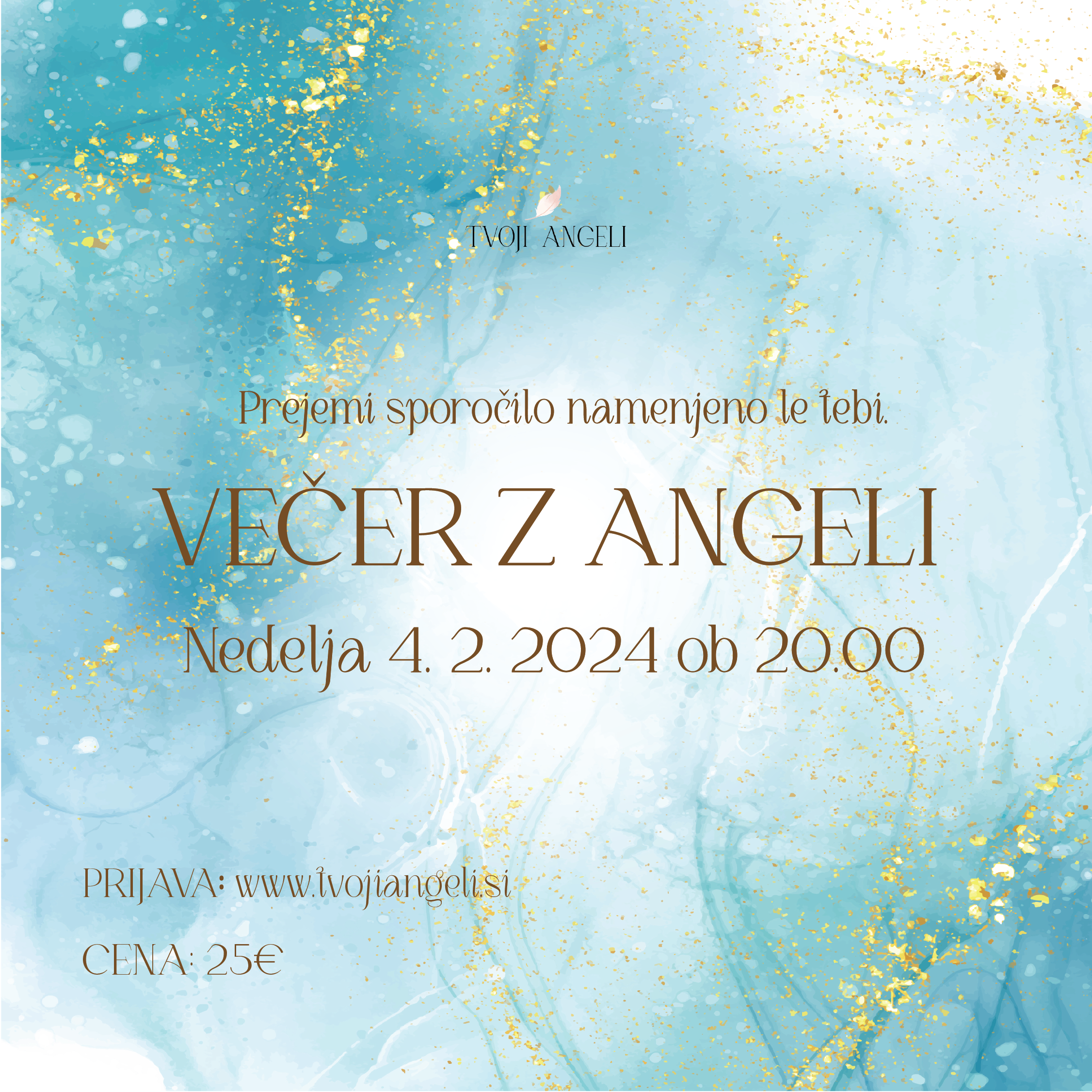 Večer z Angeli 4.2.2024 - Tvoji Angeli - kanaliziranje - Špela Bajt Butko