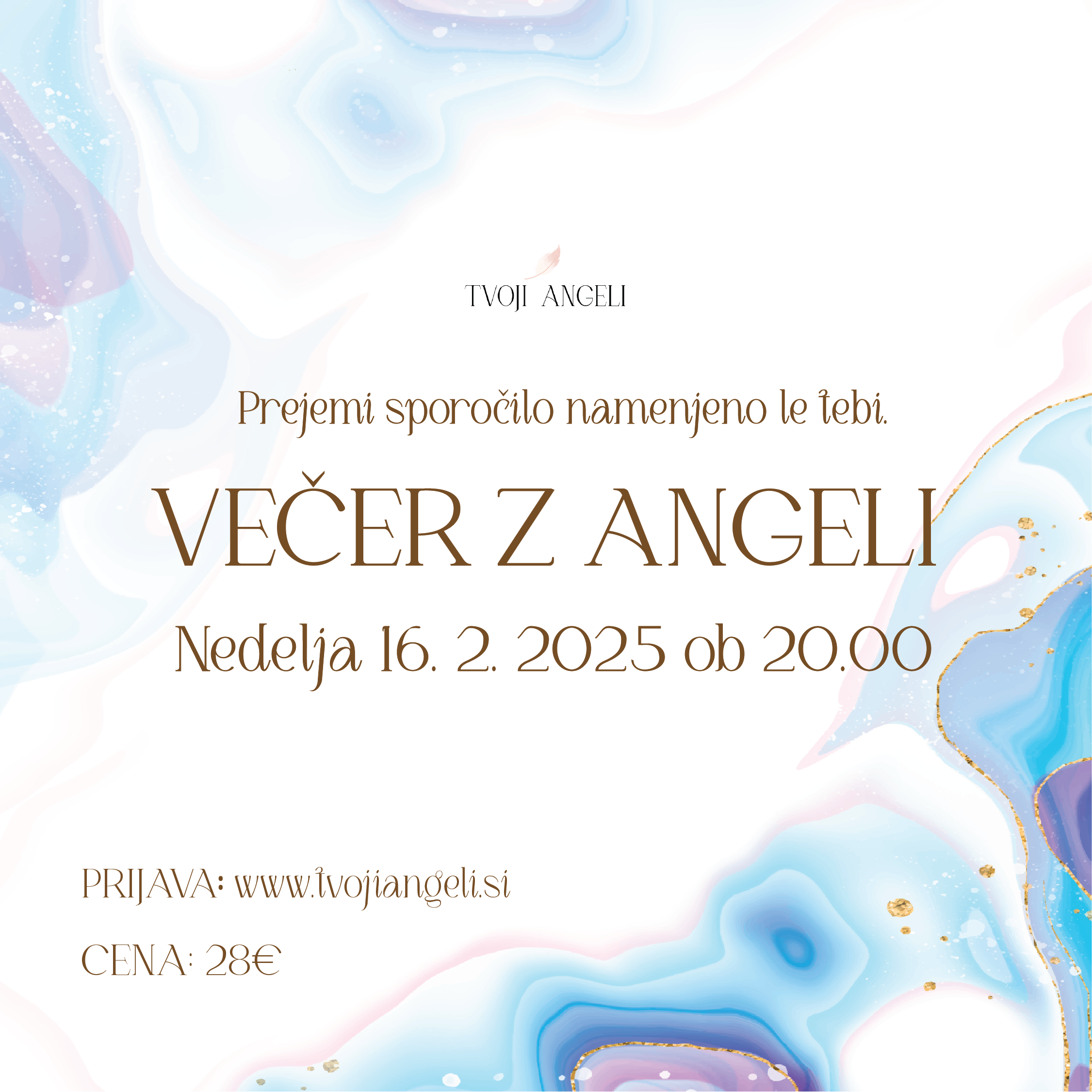 Večer z Angeli 16.1.2025 - Tvoji Angeli - kanaliziranje - Špela Bajt Butko