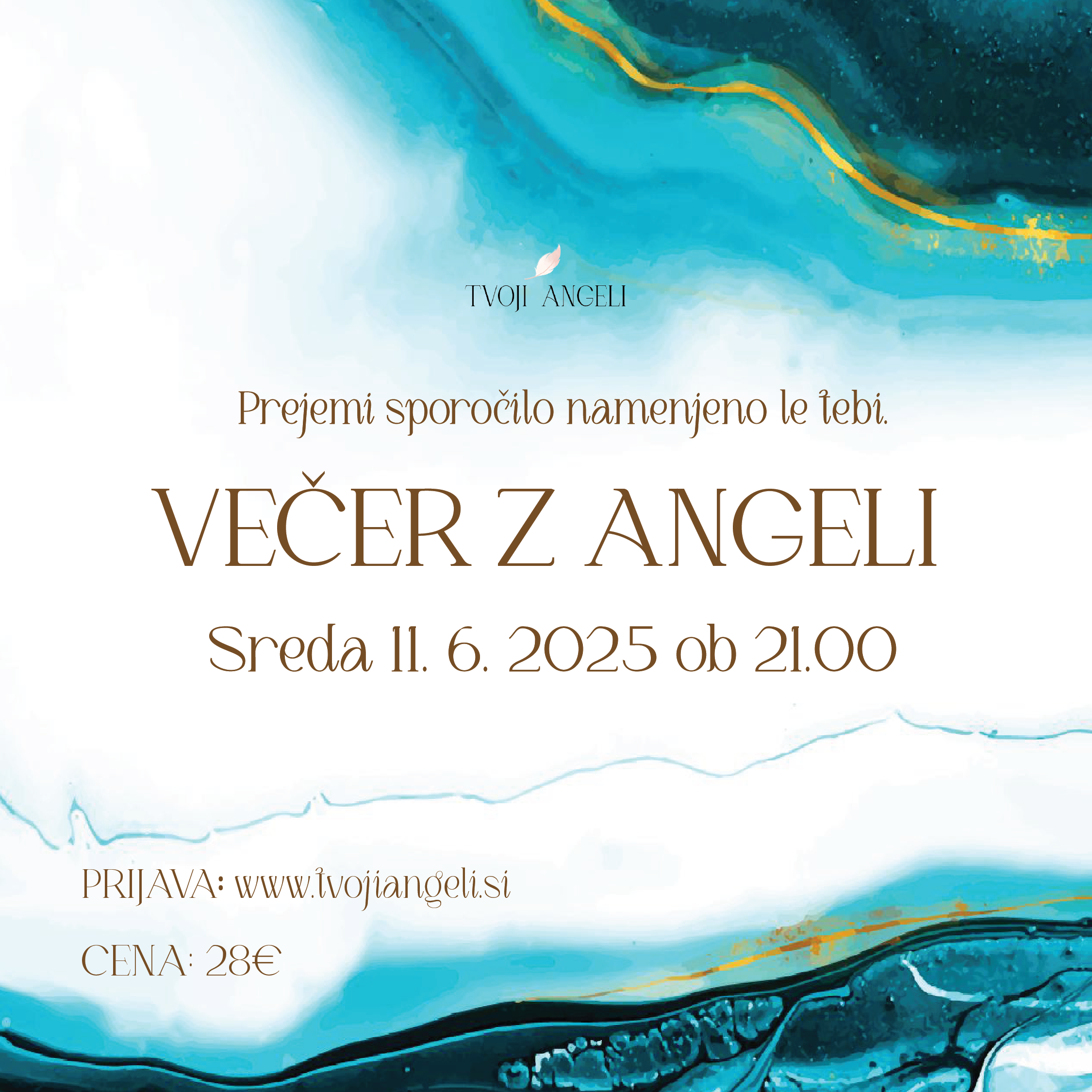 Večer z Angeli 11.6.2025 - Tvoji Angeli - kanaliziranje - Špela Bajt Butko