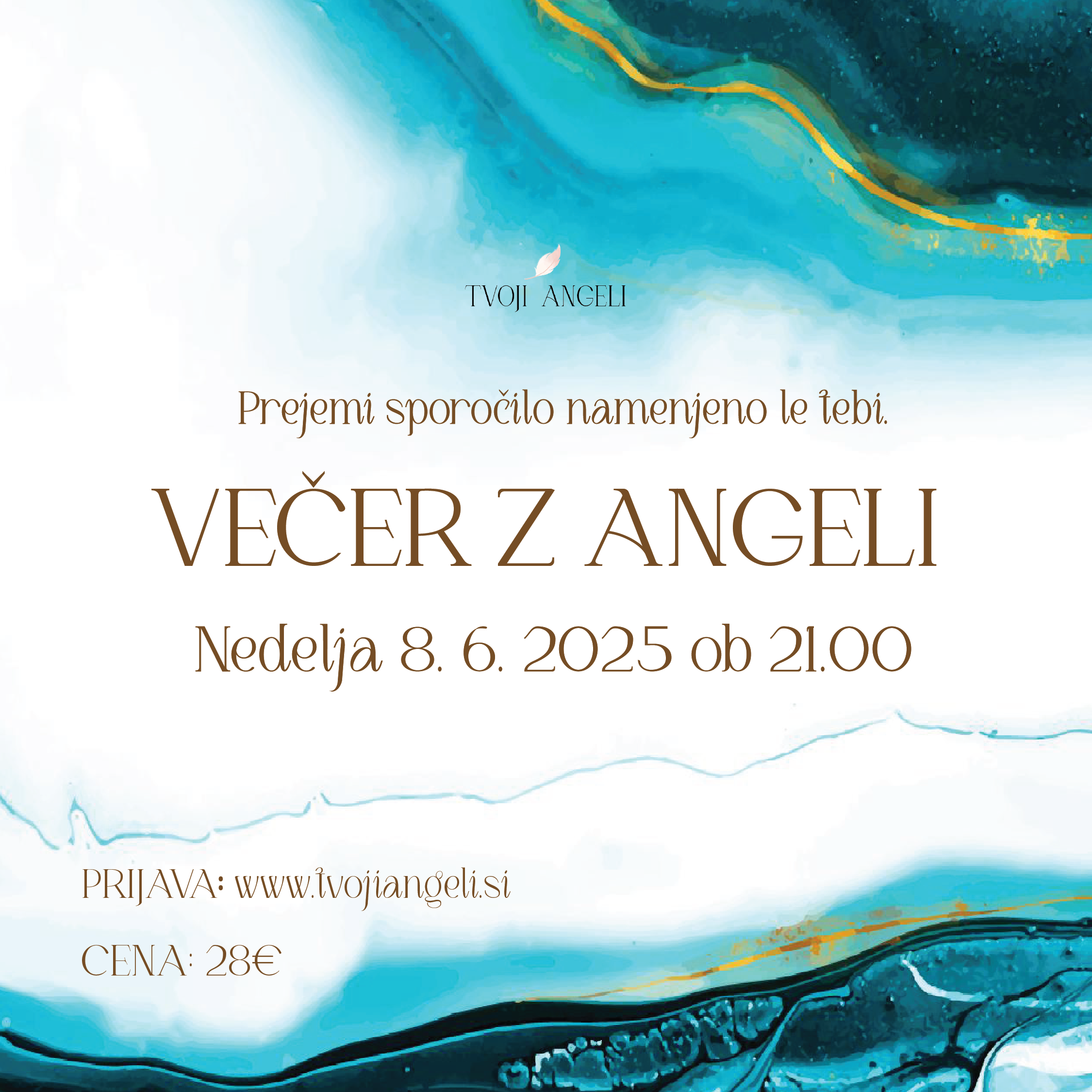 Večer z Angeli 8.6.2025 - Tvoji Angeli - kanaliziranje - Špela Bajt Butko