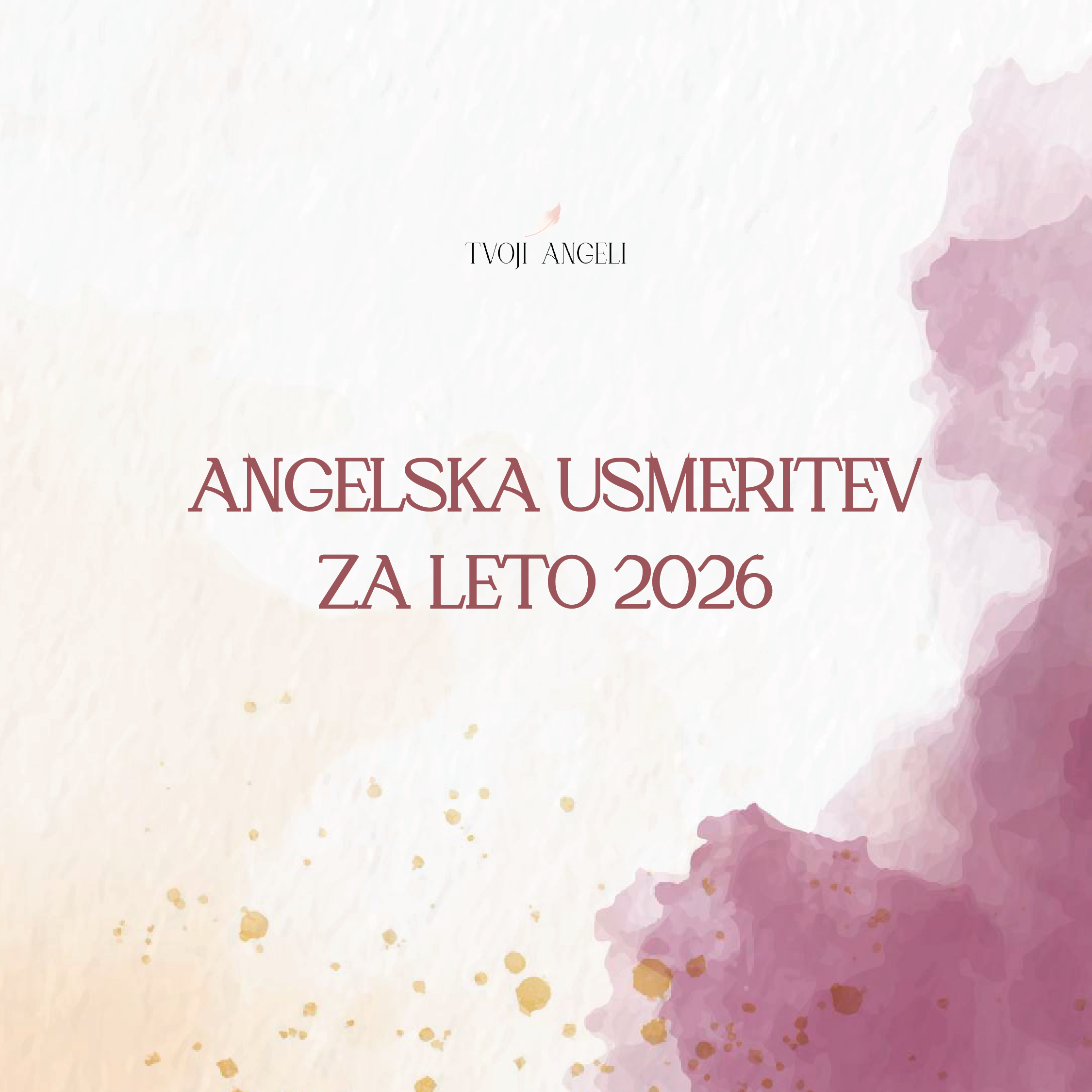 Individualna angelska usmeritev za leto 2026 - 30 minutno kanaliziranje - Špela Bajt Butko