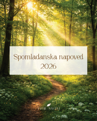 Spomladanska napoved 2026 - kanaliziranje - Tvoji Angeli - Špela Bajt Butko - slika 1